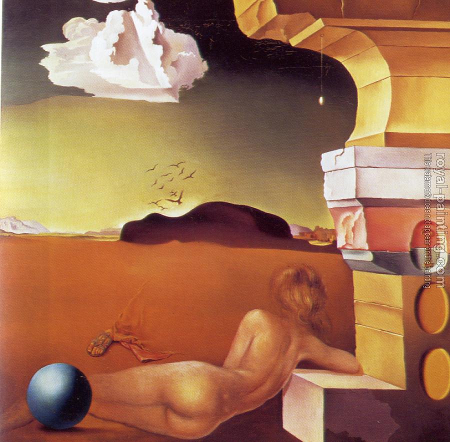 Salvador Dali : Nude on the Plain of Rosas